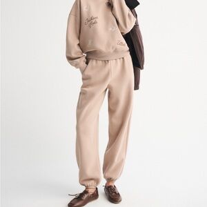 Abercrombie & Fitch high rise baggie sweat pants